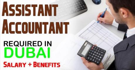 Assistant Accountant Required in Dubai
