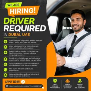 Driver Required in Dubai