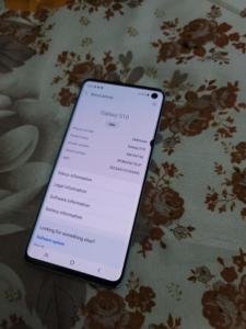 SAMSUNG GALAXY S10 BLUE