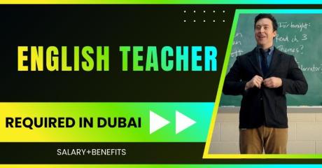 English Teacher Required in Dubai