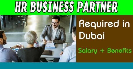 Human Resources Business Partner Required in Dubai