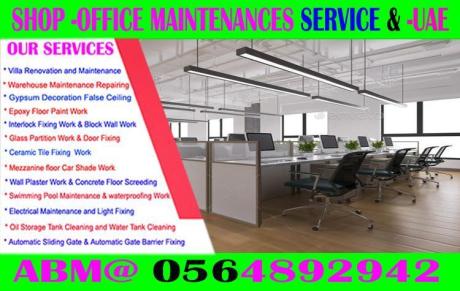 Paint, Decor & Maintenance Work - UAE