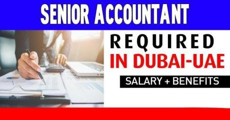 Senior Accountant Required in Dubai