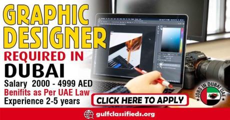 GRAPHIC DESIGNER REQUIRED IN DUBAI