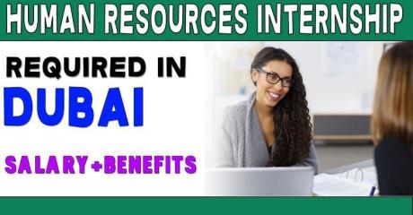 Human Resources Internship Required in Dubai