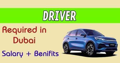Driver Required in Dubai