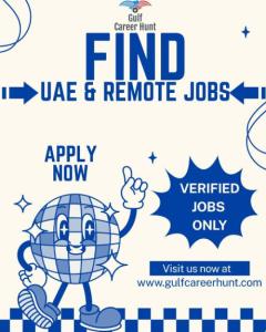 12x NEW Jobs Posted for UAE and REMOTE US location