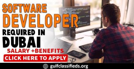 SOFTWARE DEVELOPER REQUIRED IN DUBAI