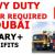 HEAVY DUTY DRIVER REQUIRED IN DUBAI
