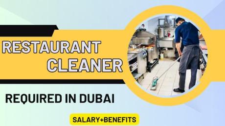 Restaurant Cleaner Required in Dubai