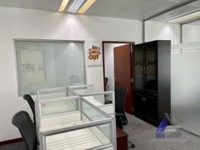 One Separate Manager cabin -Furnished serviced Office -Linked with Metro