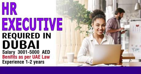 Human Resources Executive Required in Dubai