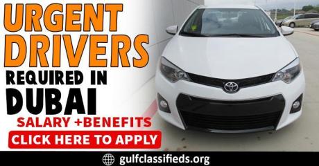 URGENT DRIVERS REQUIRED IN DUBAI