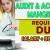 Audit & Account Manger Required in Dubai