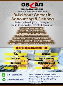 Accounting Training in Dubai Call 042213399