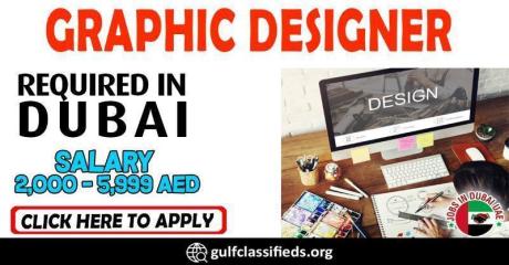 GRAPHIC DESIGNER REQUIRED IN DUBAI