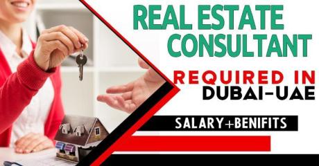 Real Estate Consultant Required in Dubai