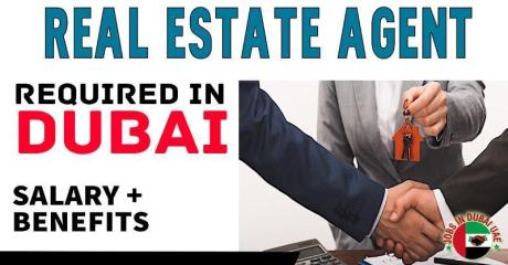 Real Estate Agent Required in Dubai