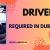 Driver Required in Dubai