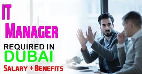 Information Technology Manager Required in Dubai