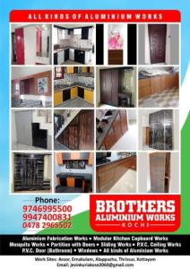 Best Aluminium Fabrication works in Perumpadappu Pattimattom Puthenkurish Eloor Elamakkara