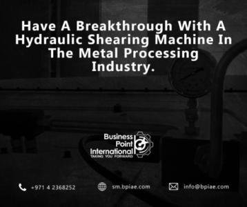 Know More About The Hydraulic Shearing Machine To Construct The Best Metal Cutting Industry!