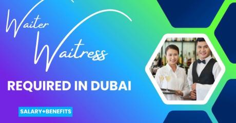 Waiter / Waitress Required in Dubai