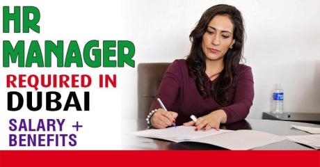 HR Manager Required in Dubai