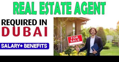 Real Estate Agent Required in Dubai