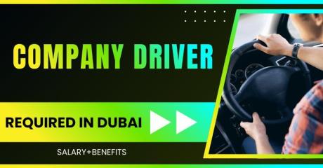 Company Driver Required in Dubai