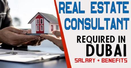 Real Estate Consultant Required in Dubai