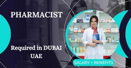 Pharmacist Required in Dubai