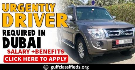 URGENTLY DRIVER REQUIRED IN DUBAI