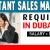 Assistant Sales Manager Required in Dubai