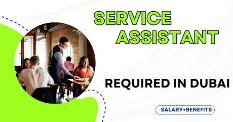 Service Assistant Required in Dubai