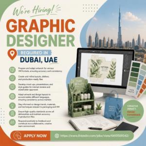 Graphic Designer Required in Dubai