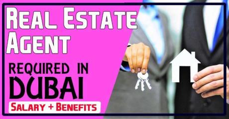 Real Estate Agent Required in Dubai