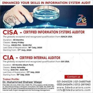 Enhanced Your Skills In Information System Audit - 3D Educators