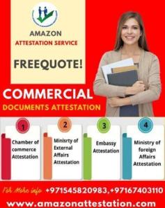 Commercial Documents Attestation