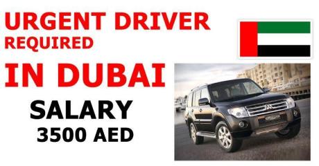 URGENT DRIVER REQUIRED IN DUBAI