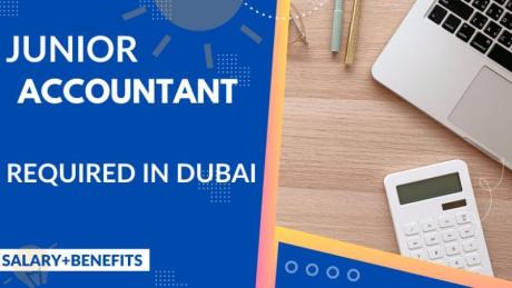 Junior Accountant Required in Dubai