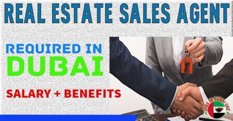 Real Estate Sales Agent Required in Dubai
