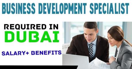 Business Development Specialist Required in Dubai