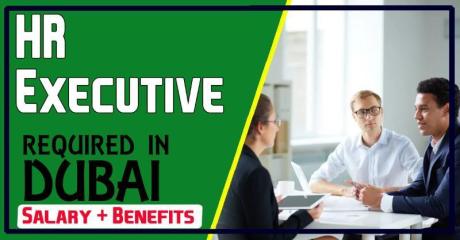 HR Executive Required in Dubai