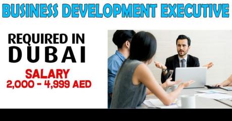 Business Development Executive Required in Dubai