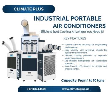 Portable Industrial Air Conditioners - Spot Cooler For Factory, Workshop, Warehouse