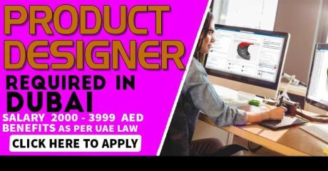 Product Designer Required in Dubai