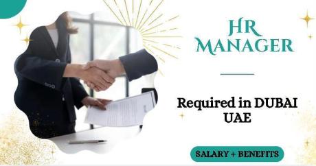 Human Resources Manager Required in Dubai