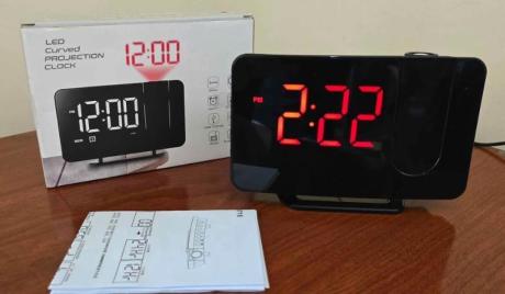 UK brand curved digital Clock