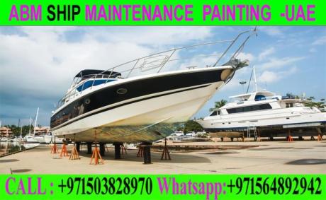 Marine Boat Painting Coating in Dubai , Ajman , Sharjah